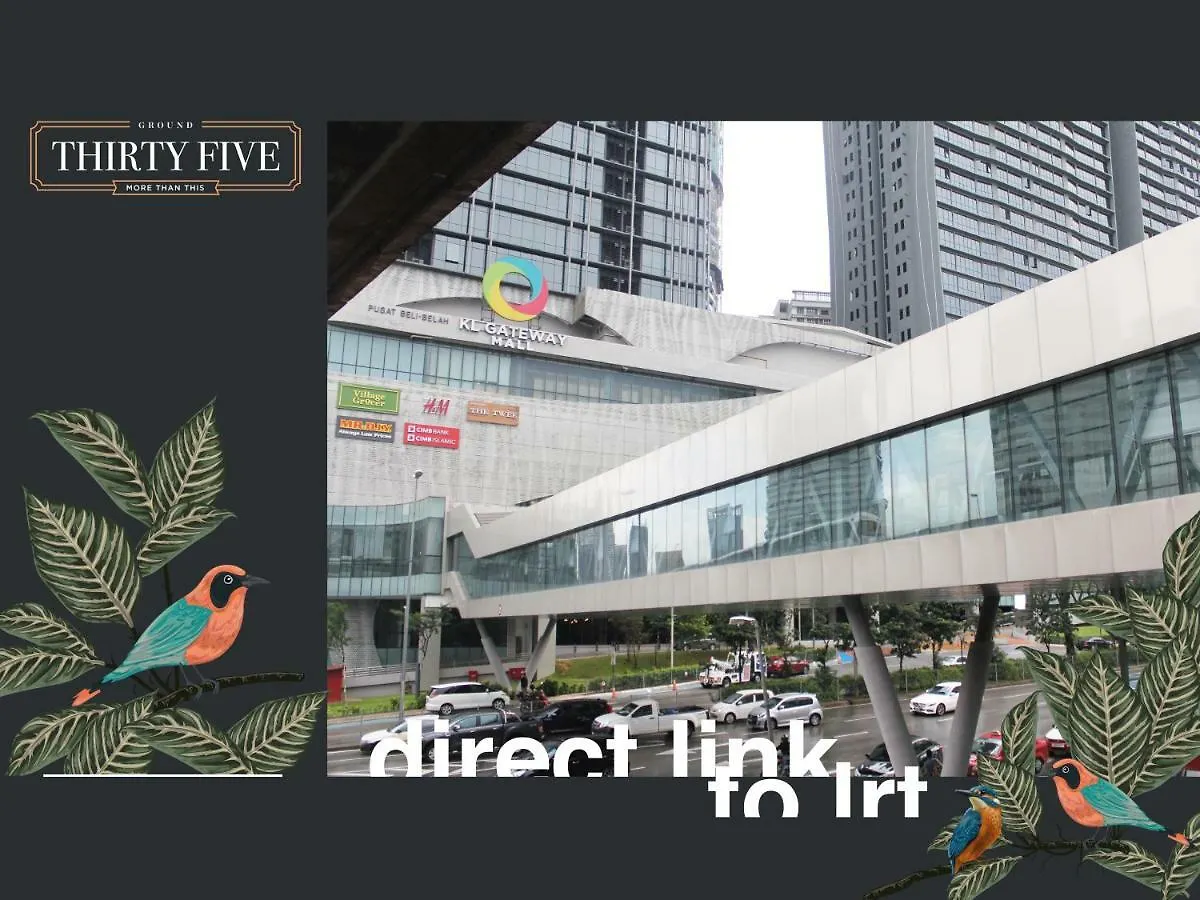 Apartment Kl Gateway Premium Residence - Easy Lrt Access Kuala Lumpur